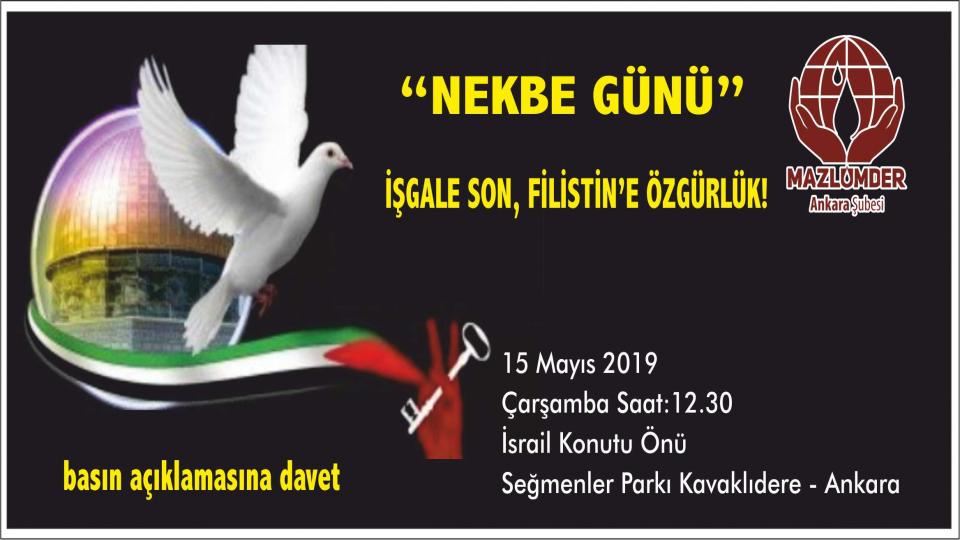 "İnsan Hakları Okulu" Seminerleri Devam Ediyor / MAZLUMDER'den NEKBE Gününde Dayanışmaya Davet