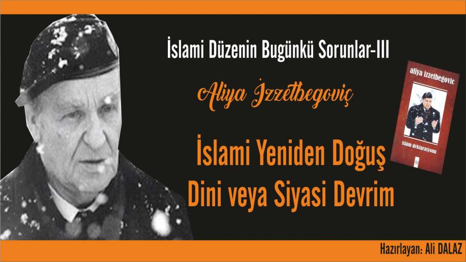ALİYA İZZETBEGOVİÇ’İN TÜRKLERE YAZDIĞI MEKTUP! / Aliya İzzetbegoviç: Tarih, hiçbir gerçek değişimin iktidardan geldiğini bilmez. Hepsi de terbiyeden başladı ve özünde ahlaki bir davetti.