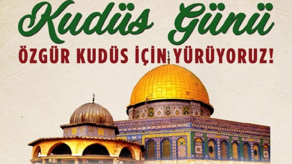 Almanya'da Kudüs Günü yürüyüşü ilk kez yasaklandı / Dünya Kudüs Günü Platformundan, Dünya Kudüs Günü Etkinliği Çağrısı