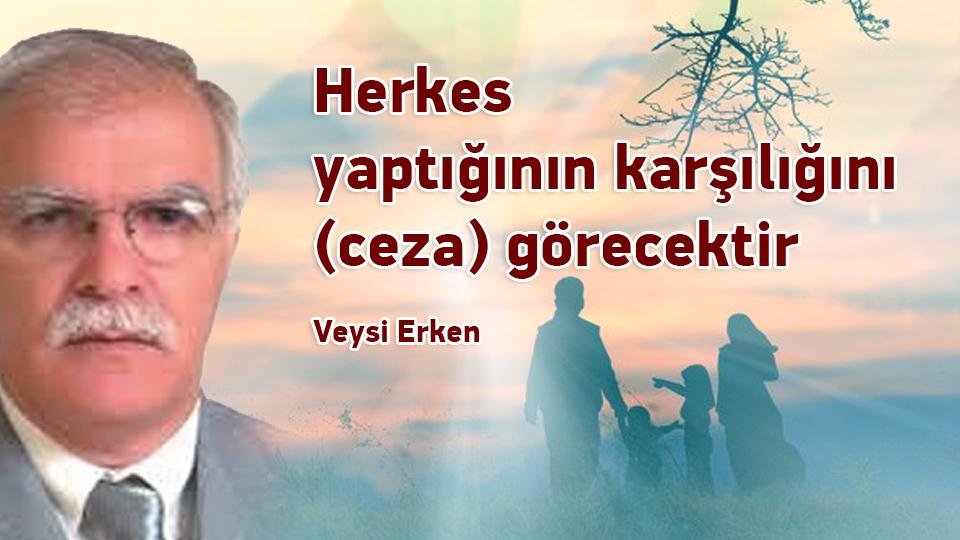 Kutuplaşma mı, kutuplaştırma mı, yoksa ortak paydada buluşma mı? / Veysi ERKEN / Herkes Yaptığının Karşılığını (ceza) Görecektir / Veysi Erken