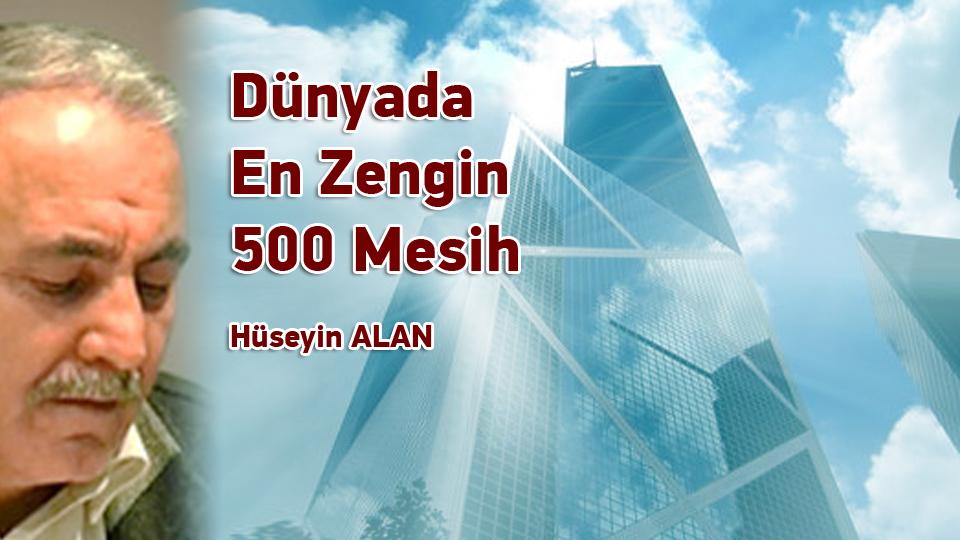 Osmanlı Emperyalist miydi?-Hüseyin Alan / Dünyada En Zengin 500 Mesih / Hüseyin ALAN