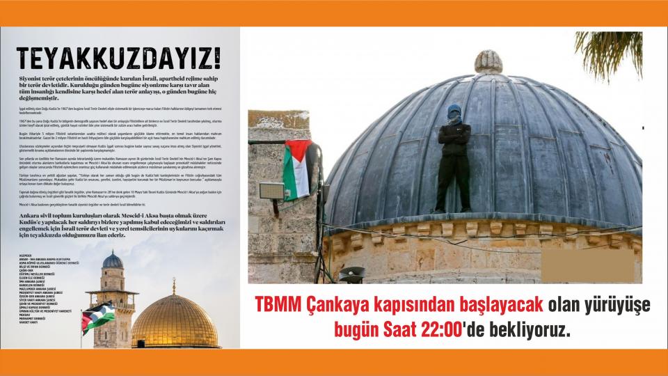 İHH Ankara Şubesi Yetimlerin Yüzünü Güldürüyor / Ankara STK'lardan Mescid-i Aksa açıklaması; Teyakkuzdayız!