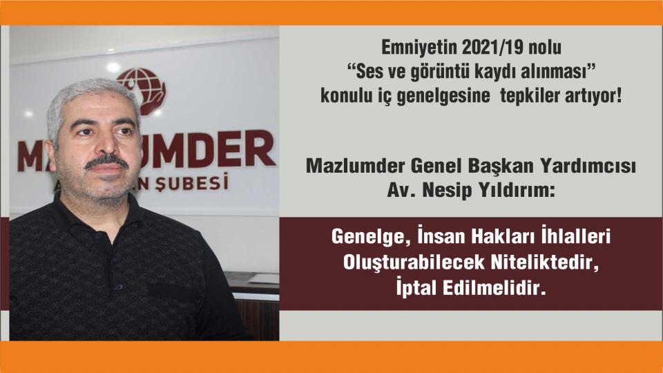 MAZLUMDER’den 28 Şubat açıklaması: Mağduriyetler giderilmeli / Mazlumder Gn.Bşk. Yrd. Yıldırım:Kolluk Mensupları Daha Fazla Hesap Verebilir Olması için Bu Genelge Kaldırılmalıdır