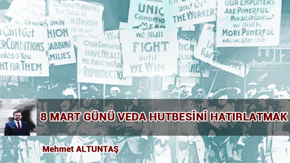 Hayvan Hakları: HAK Kavramını sulandırmak / Mehmet ALTUNTAŞ / 8 MART GÜNÜ VEDA HUTBESİNİ HATIRLATMAK / Mehmet ALTUNTAŞ