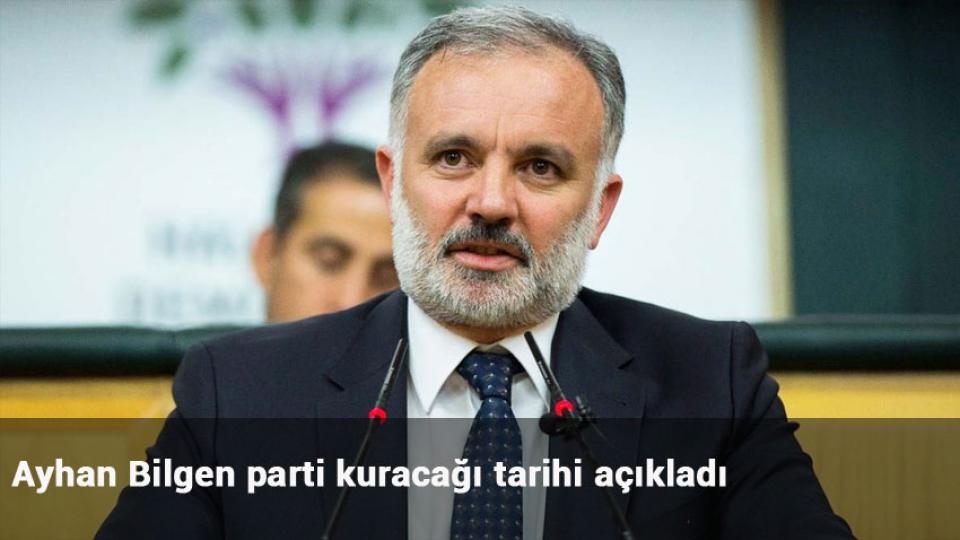 Ayhan Bilgen'den DSP'ye 'güvercin' yanıtı: Konuşarak çözelim / Ayhan Bilgen parti kuracağı tarihi açıkladı