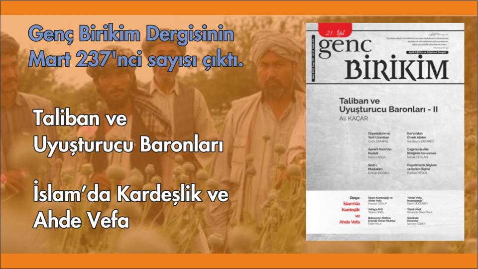 Genç Birikim Dergisi Ağustos sayısıyla okurların karşısında / Genç Birikim Dergisinin Mart 237'nci sayısı çıktı.
