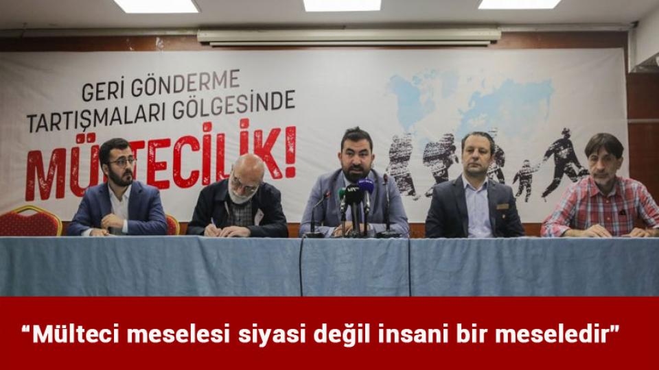 MAZLUMDER: Mülteciler Seçim Malzemesi olarak Kullanılmamalı / “Mülteci meselesi siyasi değil insani bir meseledir”