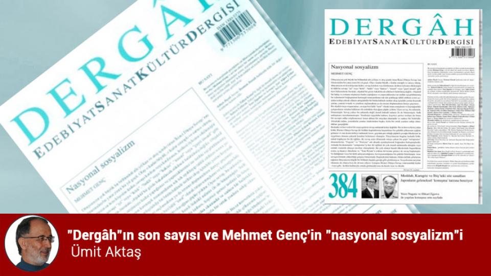 İslam bilimi ve düşüncesinin Batı'ya etkisi / Ümit AKTAŞ / "Dergâh"ın son sayısı ve Mehmet Genç'in "nasyonal sosyalizm"i / Ümit Aktaş