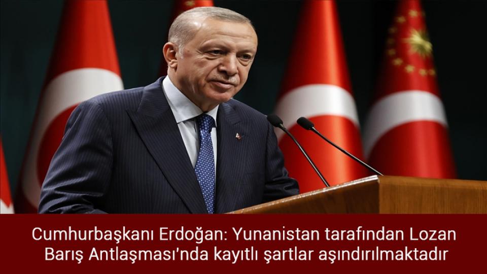 İşten çıkarılan işçiler İzmir Büyükşehir Belediyesini protesto etti / Cumhurbaşkanı Erdoğan: Yunanistan tarafından Lozan Barış Antlaşması'nda kayıtlı şartlar aşındırılmaktadır