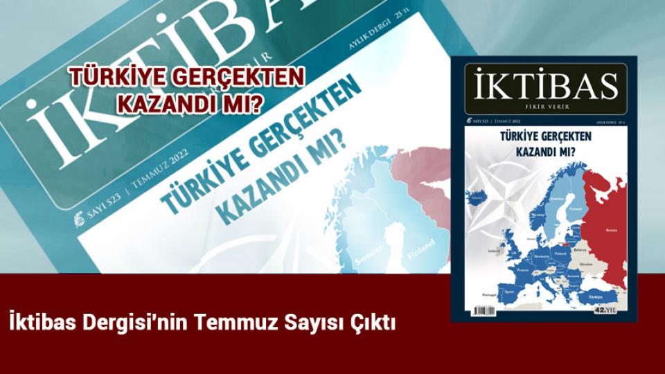 İktibas Dergisi: Büyük Şeytan ABD İslam Beldelerinde Yeni Oyun Kuruyor  / İktibas Dergisi'nin Temmuz 2022 Sayısı Çıktı