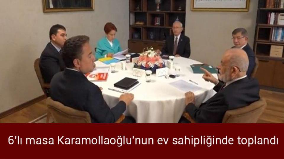 Gaziantep'teki kazada ilk tespitler / 6'lı masa Karamollaoğlu'nun ev sahipliğinde toplandı