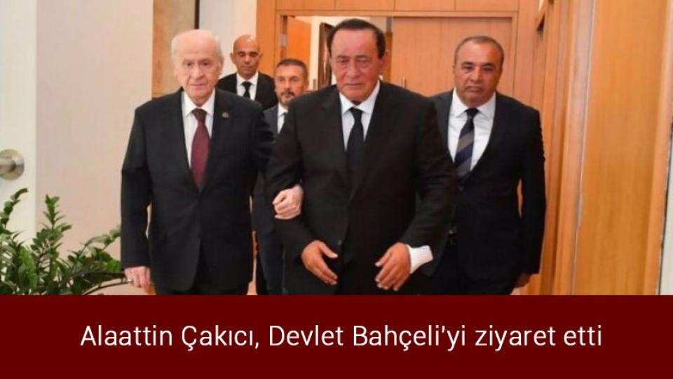 TBF’den tüketicilere çağrı: Tüketicinin kazanımlarını  daraltan bu değişikliği kabul etmiyoruz / Alaattin Çakıcı, Devlet Bahçeli'yi ziyaret etti