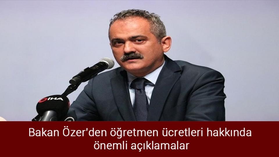 Elazığ'da 4 büyüklüğünde deprem / Bakan Özer'den öğretmen ücretleri hakkında önemli açıklamalar