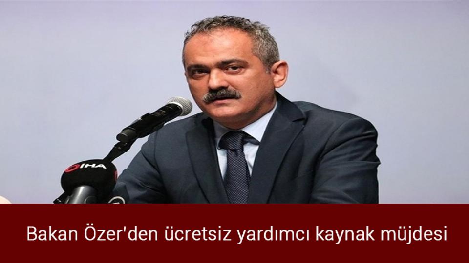 Dışişleri: Suriye halkıyla dayanışmamız sürecektir / Bakan Özer’den ücretsiz yardımcı kaynak müjdesi