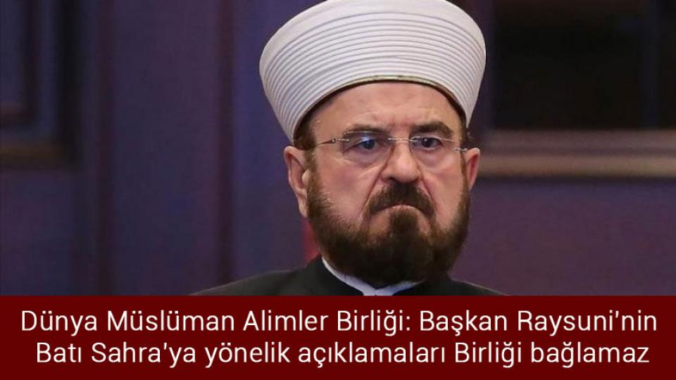 Kılıçdaroğlu'na Seyyid Kutub'un Yoldaki İşaretler kitabını hediye eden kişi konuştu / Dünya Müslüman Alimler Birliği: Başkan Raysuni'nin Batı Sahra'ya yönelik açıklamaları Birliği bağlamaz