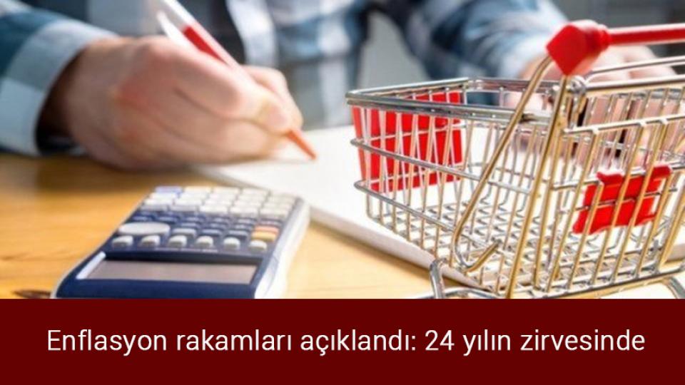 Bakan Nebati: Aralık ayıda enflasyonda düşüş başlayacak / Enflasyon rakamları açıklandı: 24 yılın zirvesinde