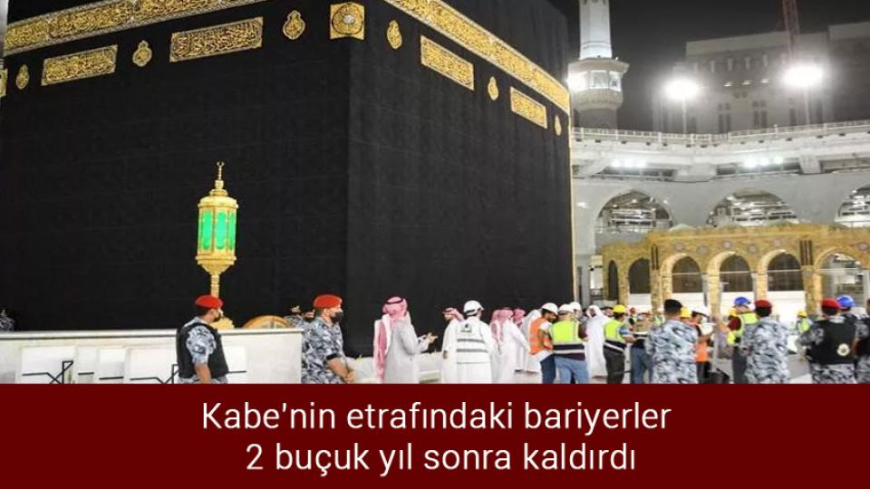 Bakan Nebati: Aralık ayıda enflasyonda düşüş başlayacak / Kabe'nin etrafındaki bariyerler 2 buçuk yıl sonra kaldırdı
