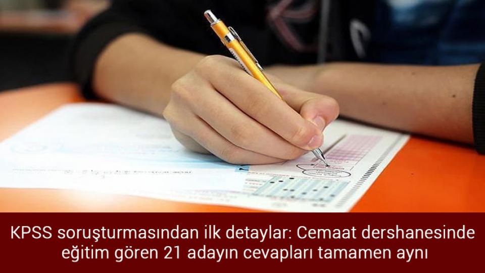 Siyonist İsrail rejimi Gazze'yi vuruyor / KPSS soruşturmasından ilk detaylar: Cemaat dershanesinde eğitim gören 21 adayın cevapları tamamen aynı