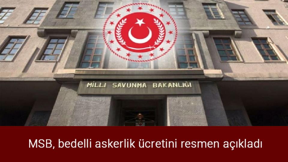 Siyonist İsrail rejimi Gazze'yi vuruyor / MSB, bedelli askerlik ücretini resmen açıkladı