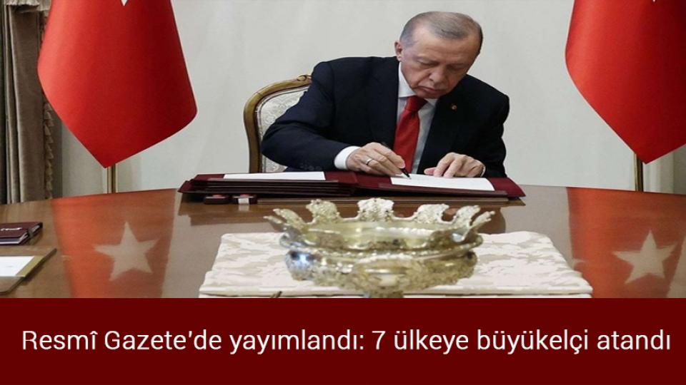 Gazze'de 15 şehit 125 yaralı var / Resmî Gazete'de yayımlandı: 7 ülkeye büyükelçi atandı