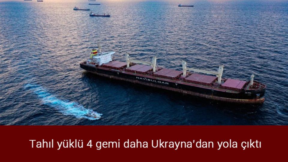 Gazze'de şehid sayısı 41'e yükseldi / Tahıl yüklü 4 gemi daha Ukrayna’dan yola çıktı