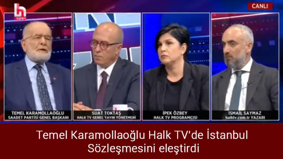 2022-YKS yerleştirme sonuçları açıklandı / Temel Karamollaoğlu Halk TV’de İstanbul Sözleşmesini eleştirdi
