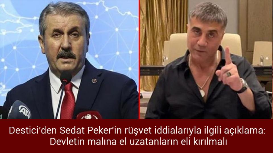 Çalıştıracak işçi bulamayan üretici: "İyi ki mülteciler var” / Destici'den Sedat Peker'in rüşvet iddialarıyla ilgili açıklama: Devletin malına el uzatanların eli kırılmalı