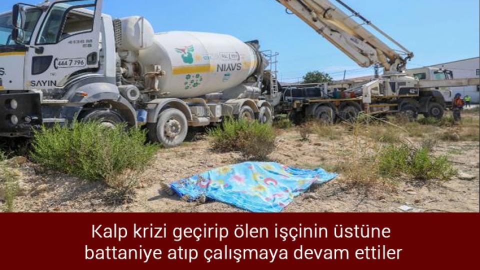 Sözcü gazetesinden Ekrem İmamoğlu'na sansür! / Kalp krizi geçirip ölen işçinin üstüne battaniye atıp çalışmaya devam ettiler