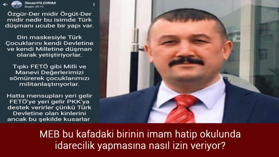 Avcılar'da iki metrobüs çarpıştı / MEB bu kafadaki birinin imam hatip okulunda idarecilik yapmasına nasıl izin veriyor?