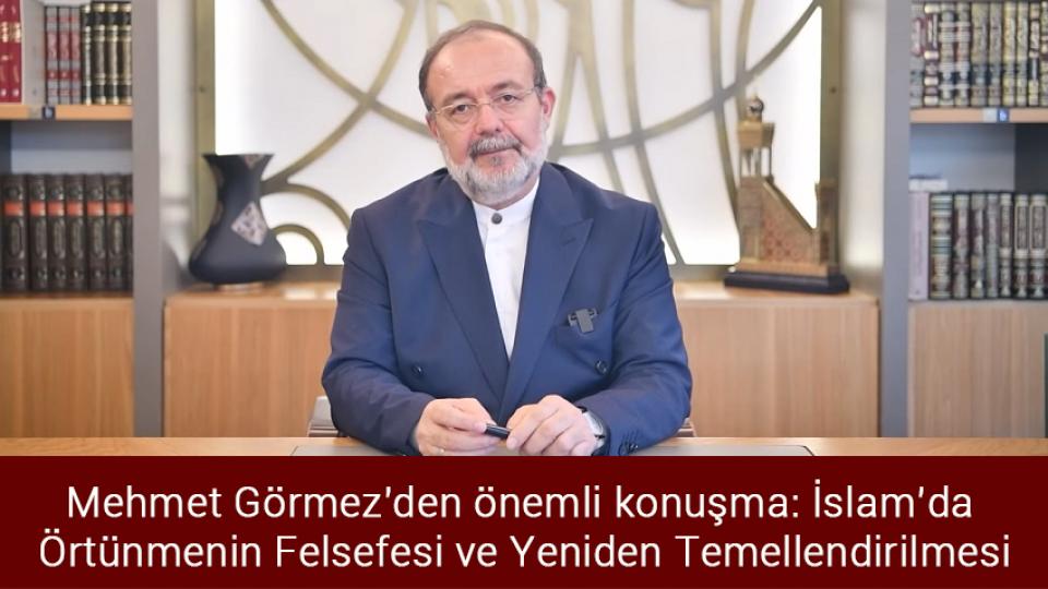 Yeni İskeçe Müftüsü Trampa: Vakıflara Hristiyanların  yerleştirilmesi isteniyor / Mehmet Görmez'den önemli konuşma: İslam’da Örtünmenin Felsefesi ve Yeniden Temellendirilmesi