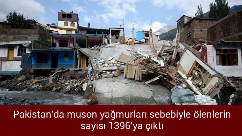 HDP'den Millet İttifakı'na Tepki / Pakistan'da muson yağmurları sebebiyle ölenlerin sayısı 1396'ya çıktı