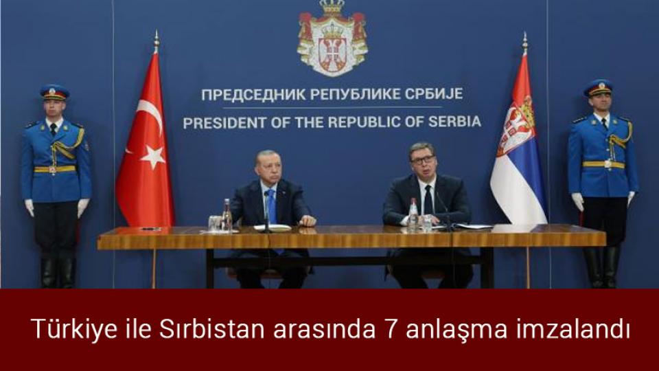 İstanbul'un 24 ilçesinde elektrik kesintisi / Türkiye ile Sırbistan arasında 7 anlaşma imzalandı