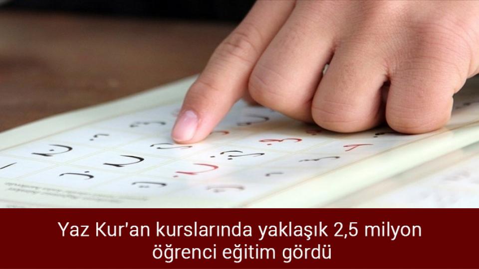 Avcılar'da iki metrobüs çarpıştı / Yaz Kur'an kurslarında yaklaşık 2,5 milyon öğrenci eğitim gördü