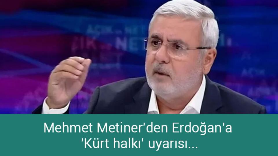 Fransa’dan "Cezayir'de bazı askerlerimiz teröre bulaştı" itirafı / Mehmet Metiner'den Erdoğan'a 'Kürt halkı' uyarısı...