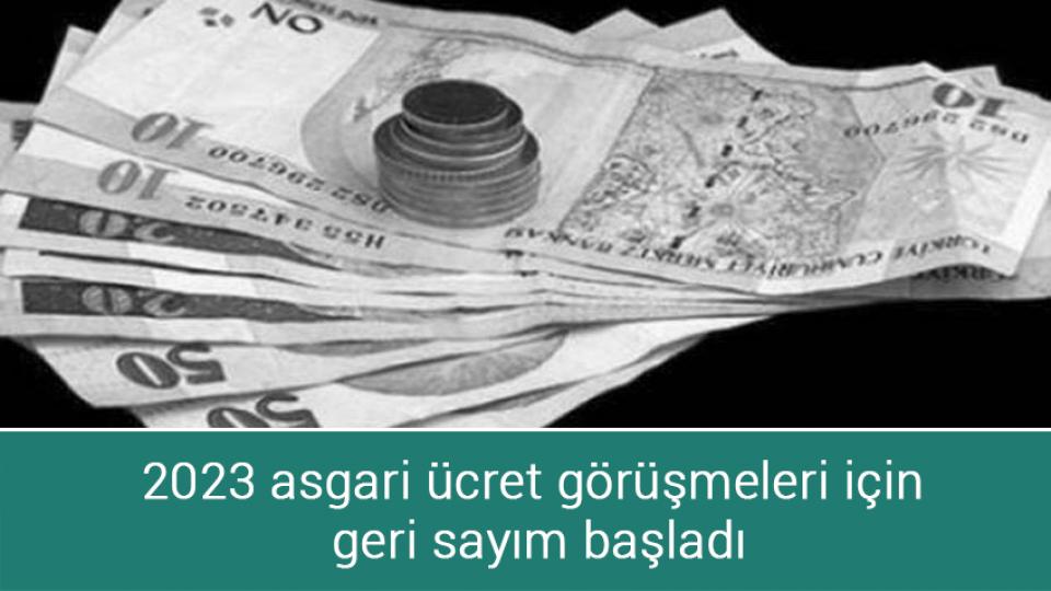 Kasım ayı enflasyon rakamları açıklandı / 2023 asgari ücret görüşmeleri için geri sayım başladı