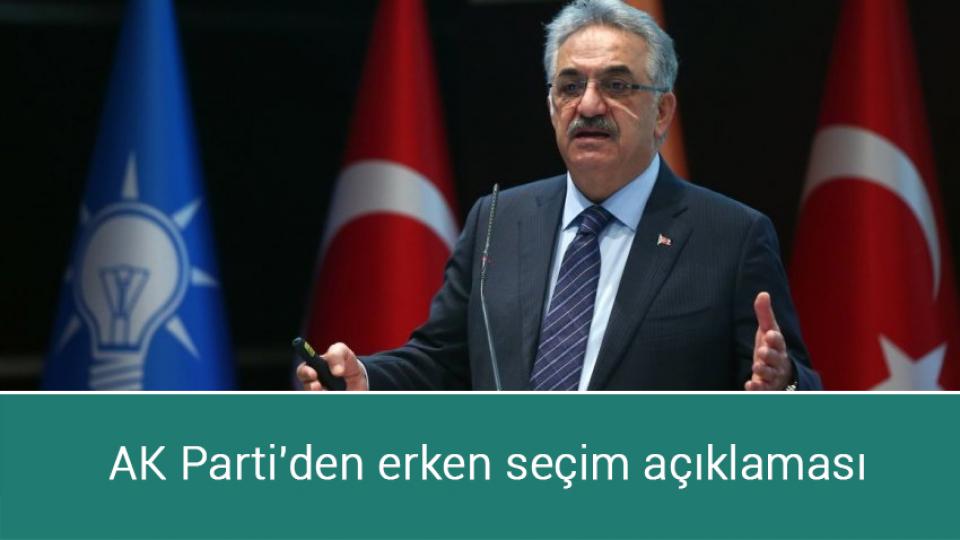 6'lı masa 16 madde üzerinde anlaştı / AK Parti'den erken seçim açıklaması