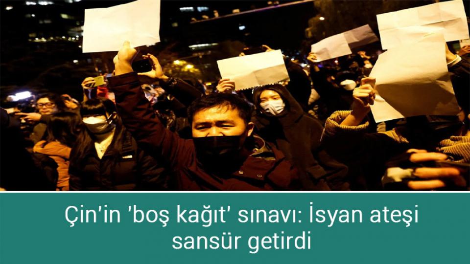 Uygur Hareketi'nden Urumçi'deki Yangın İçin Adalet Çağrısı / Çin'in 'boş kağıt' sınavı: İsyan ateşi sansür getirdi