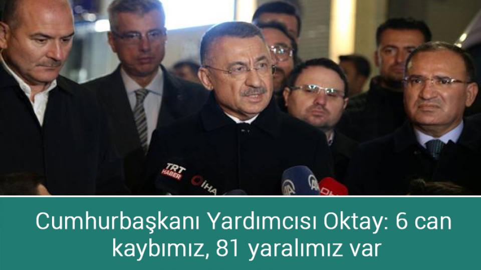 İspanya'nın başkenti Madrid'de binlerce sağlık çalışanı gösteri yaptı / Cumhurbaşkanı Yardımcısı Oktay: 6 can kaybımız, 81 yaralımız var