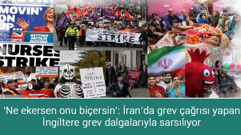 İktibas Dergisi Haziran sayısı çıktı / ‘Ne ekersen onu biçersin’: İran’da grev çağrısı yapan İngiltere grev dalgalarıyla sarsılıyor