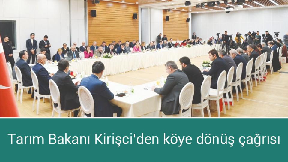 Hamas'tan, yöneticilerinin Türkiye'deki faaliyetlerinin kısıtlandığı haberlerine yalanlama / Tarım Bakanı Kirişci’den köye dönüş çağrısı