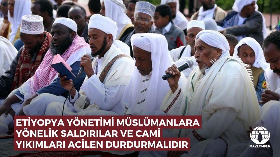 Mazlumder:İşkence ve Kötü Muamele Uygulamalarına Tavizsiz Şekilde Karşı Çıkılmalıdır / MAZLUMDER: Etiyopya Yönetimi Müslümanlara Yönelik Saldırılar ve Cami Yıkımları Acilen Durdurmalıdır