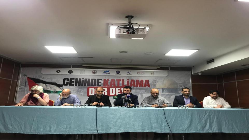 MAZLUMDER: İsrail'le ticaret protestolarında yapılan gözaltı ve uzaklaştırmaları kınıyoruz / Sivil Toplum Kuruluşları:Cenin Yalnız Değildir! İsrail Bir Terör Devletidir!
