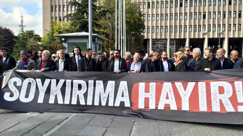 MAZLUMDER Ankara Şube Osman Yurt ile Devam Dedi.. / MAZLUMDER'den İsrail çetesine suç duyurusu