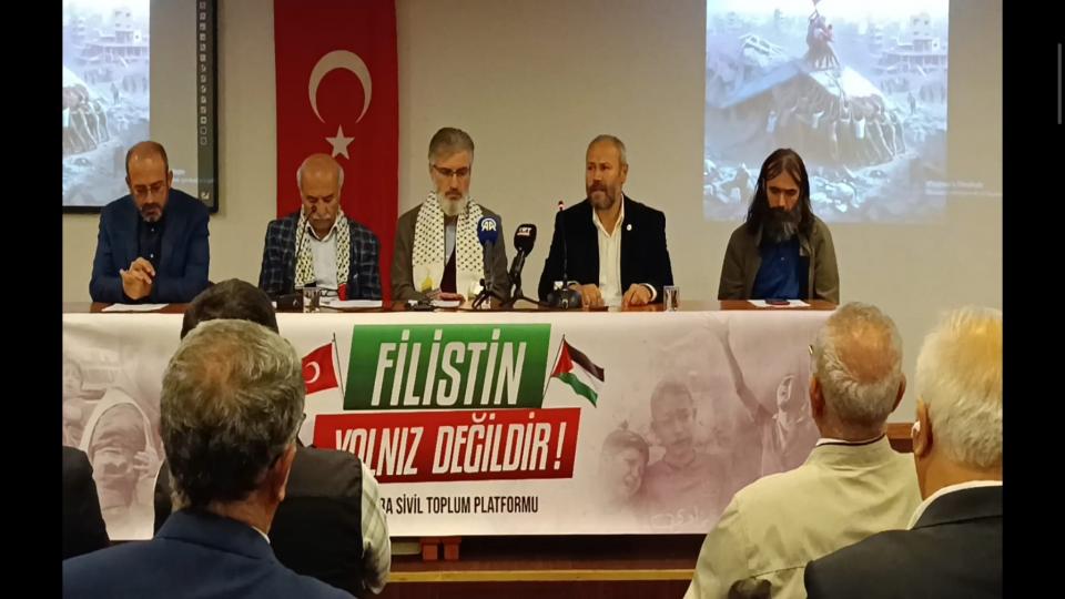 Mazlumder'den Kulp Camii olayı açıklaması: Camiler devlet dairesi değildir / Ankara'daki STK'lardan Filistin Bildirisi..