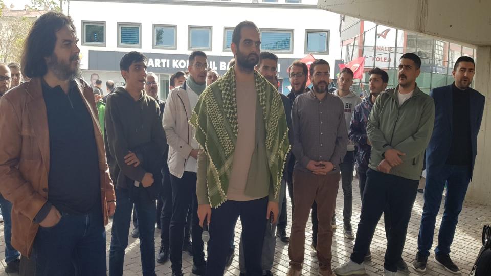 MAZLUMDER Ankara Şube Osman Yurt ile Devam Dedi.. / Mazlumder Konya:Filistin bizim kırmızı çizgimizdir.
