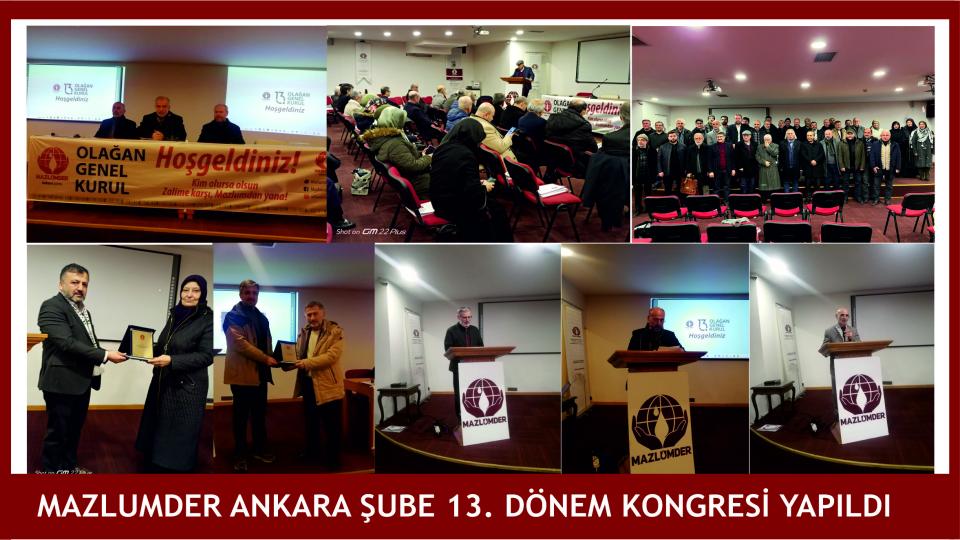 Toplum Devlet İlişkisinde Başka Bir Seçenek/Ayhan Bilgen / MAZLUMDER Ankara Şube Osman Yurt ile Devam Dedi..