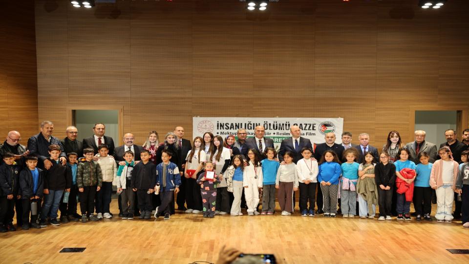 İNSANLIĞIN ÖLÜMÜ: GAZZE KONULU YARIŞMANIN ÖDÜL TÖRENİ YAPILDI