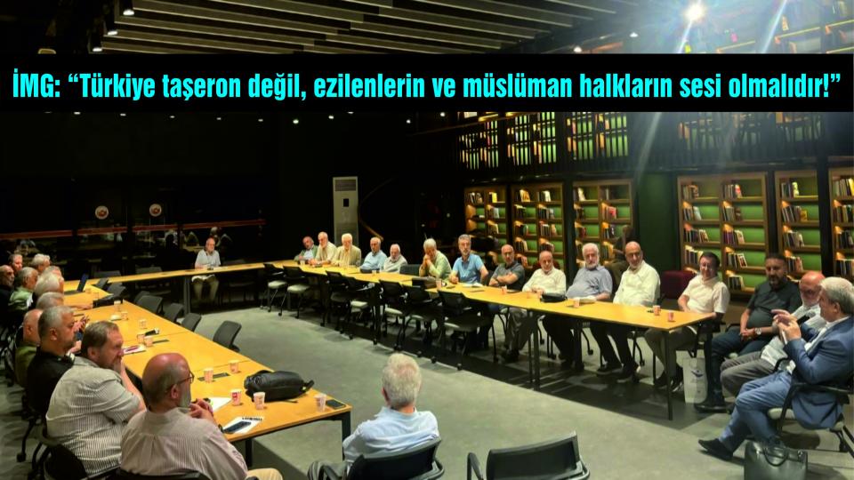 İMG: NATO zirvesi’nde Türkiye ezilen halkların sesi olmalıdır