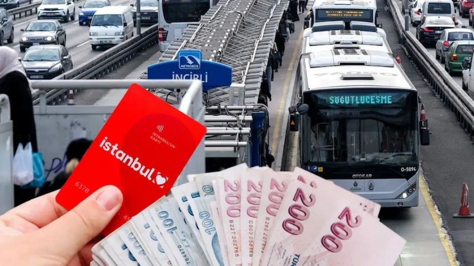 İstanbul'da toplum taşımaya zam: 5 ayda %30!