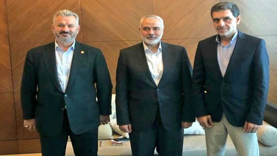 AK Parti'li vekiller İsrail güçlerinin Mescid-i Aksa'ya baskınını kınadı / Ak Parti Filistin -Türkiye Dostluk Grubu Başkanı  Hasan Turan, Hamas Lideri İsmail Heniyye Filistin Davasını Görüştü